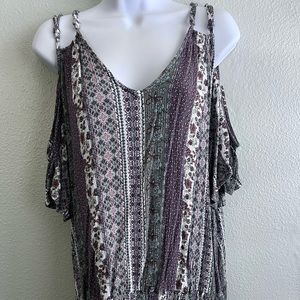 Off the shoulder blouse from Buckle